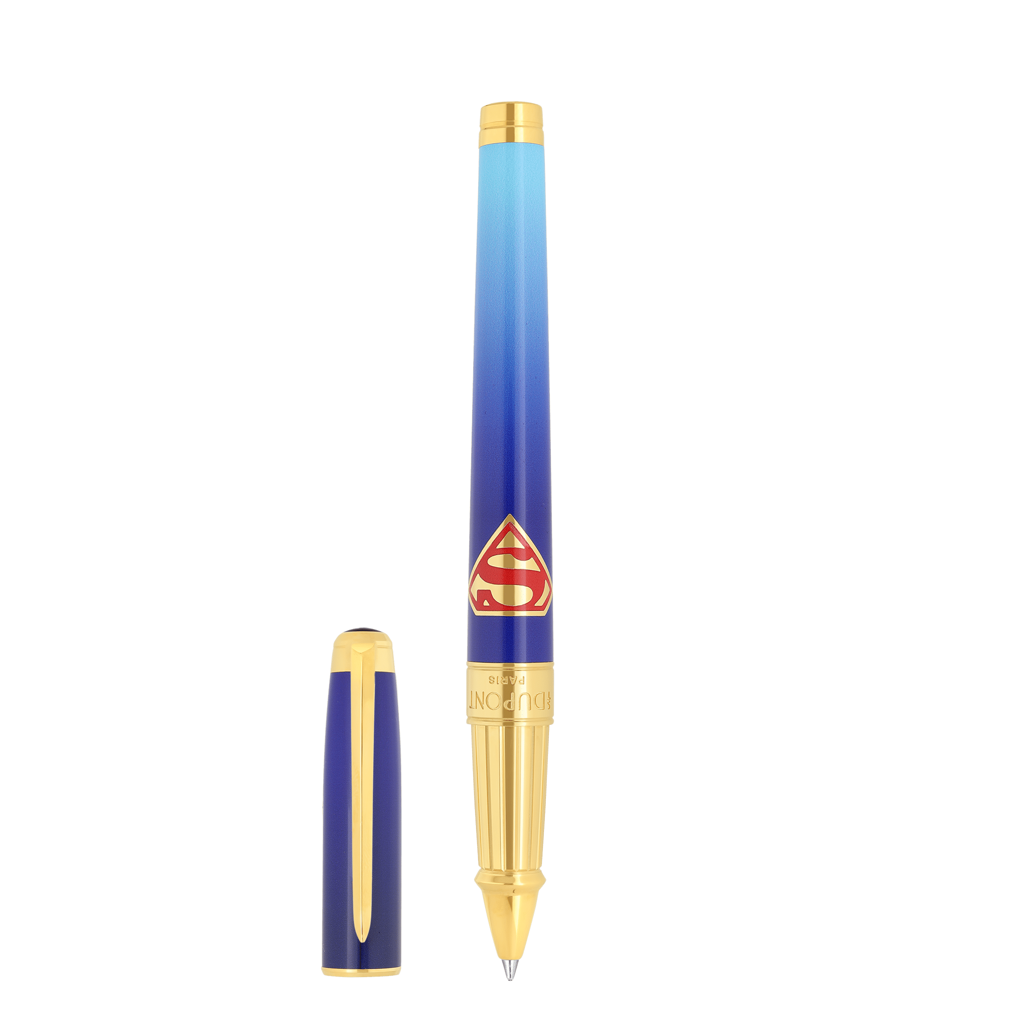 Rollerball grande Superman turchese