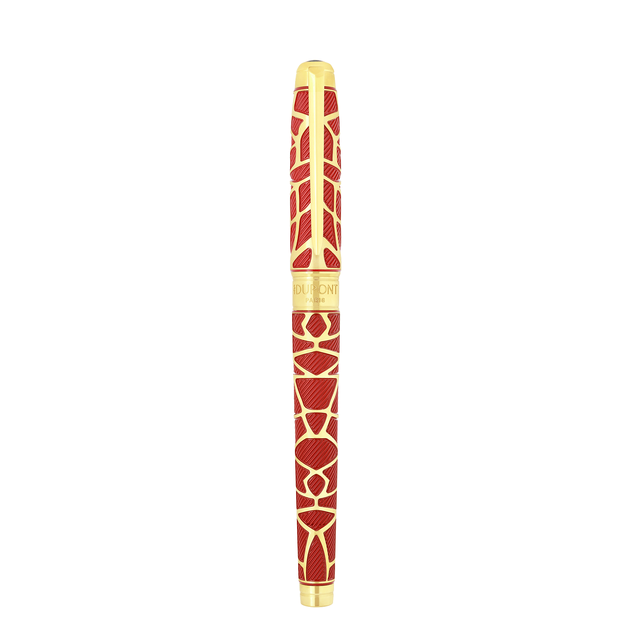 Penna stilografica grande Orlinski rossa