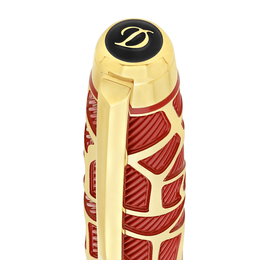 Penna stilografica grande Orlinski rossa