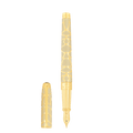 Penna stilografica grande Orlinski oro
