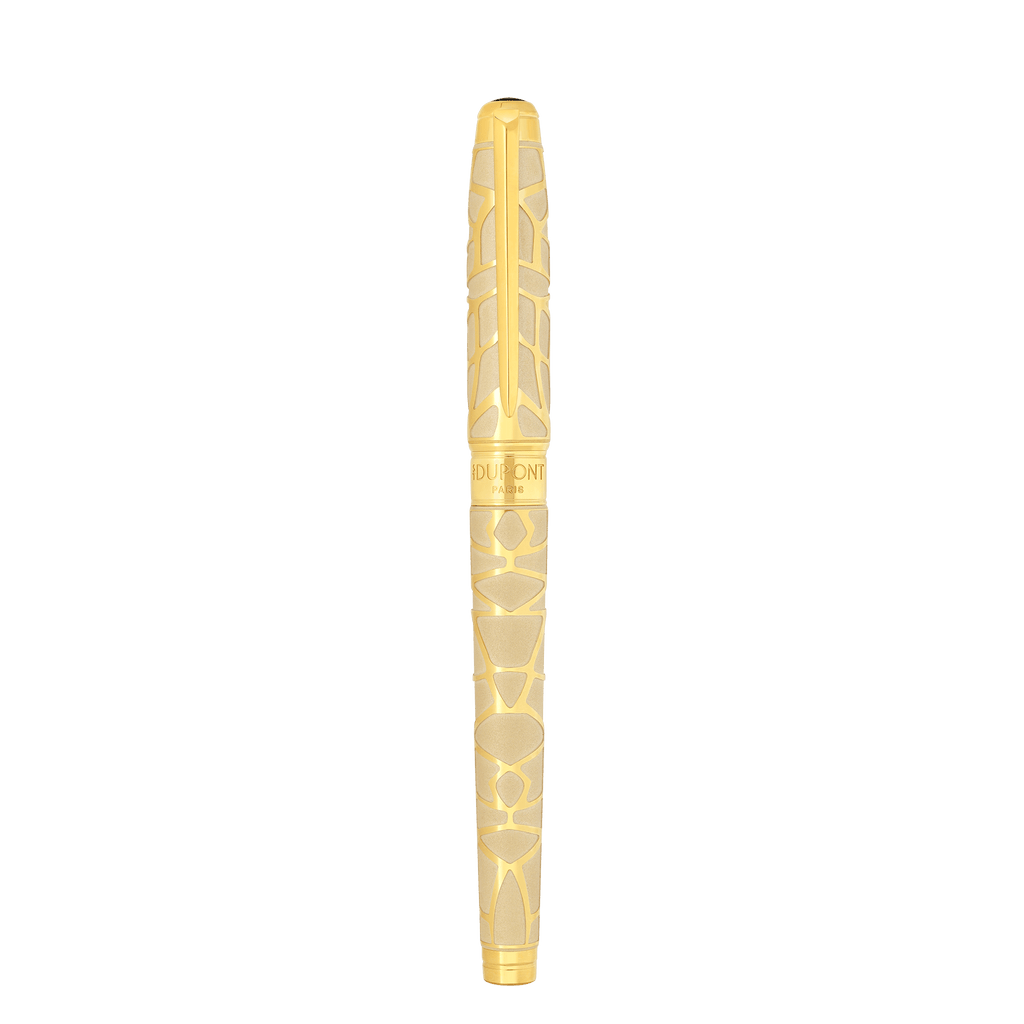 Penna stilografica grande Orlinski oro