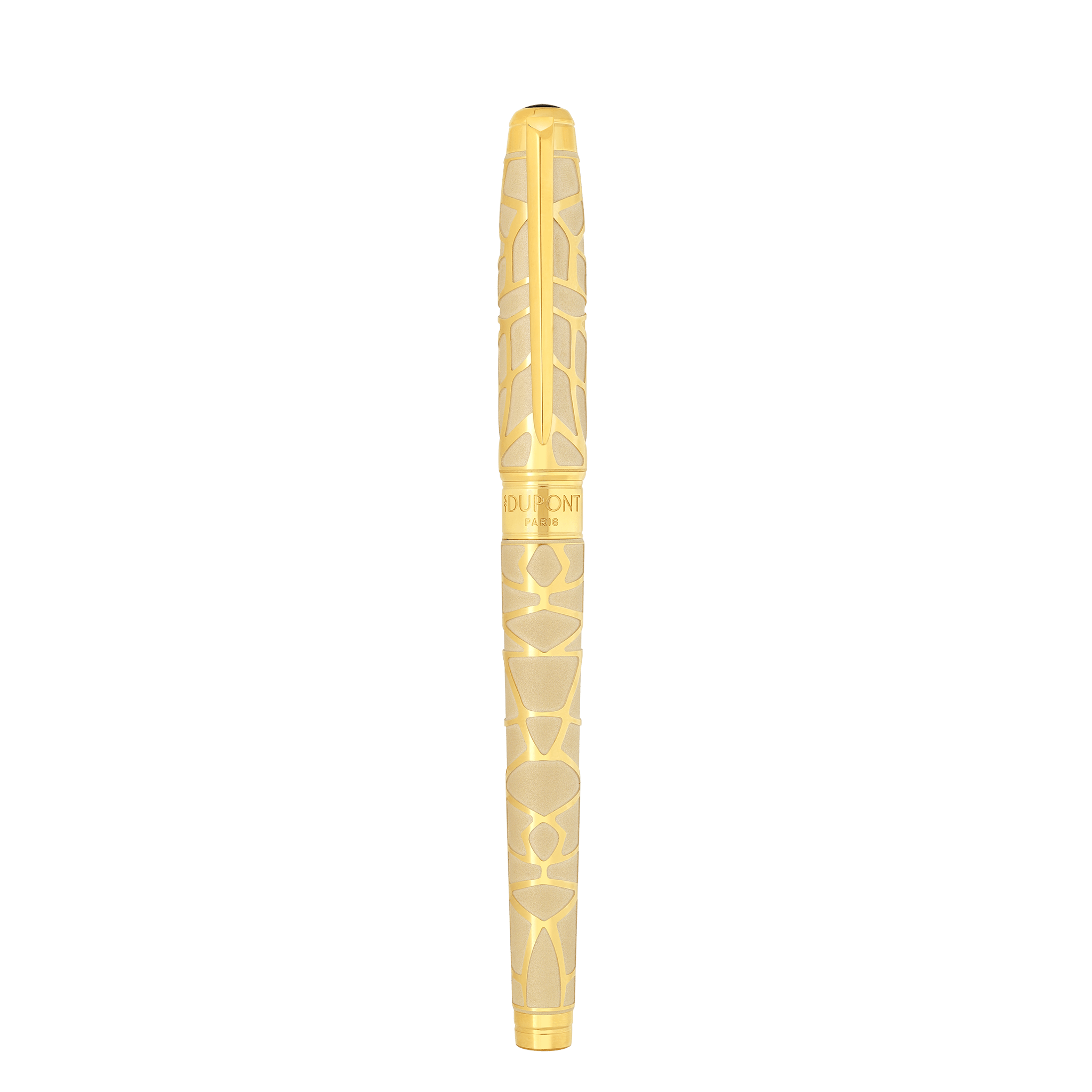 Penna stilografica grande Orlinski oro