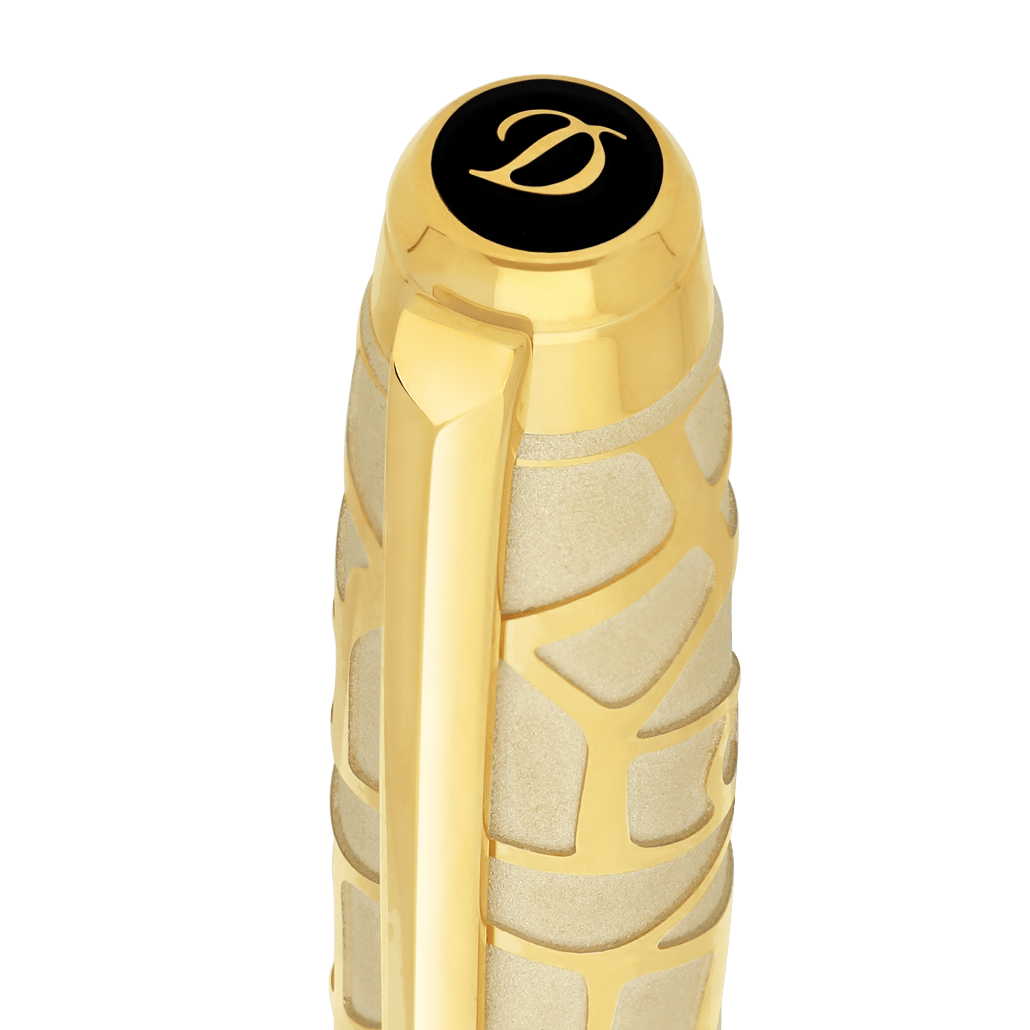 Penna stilografica grande Orlinski oro