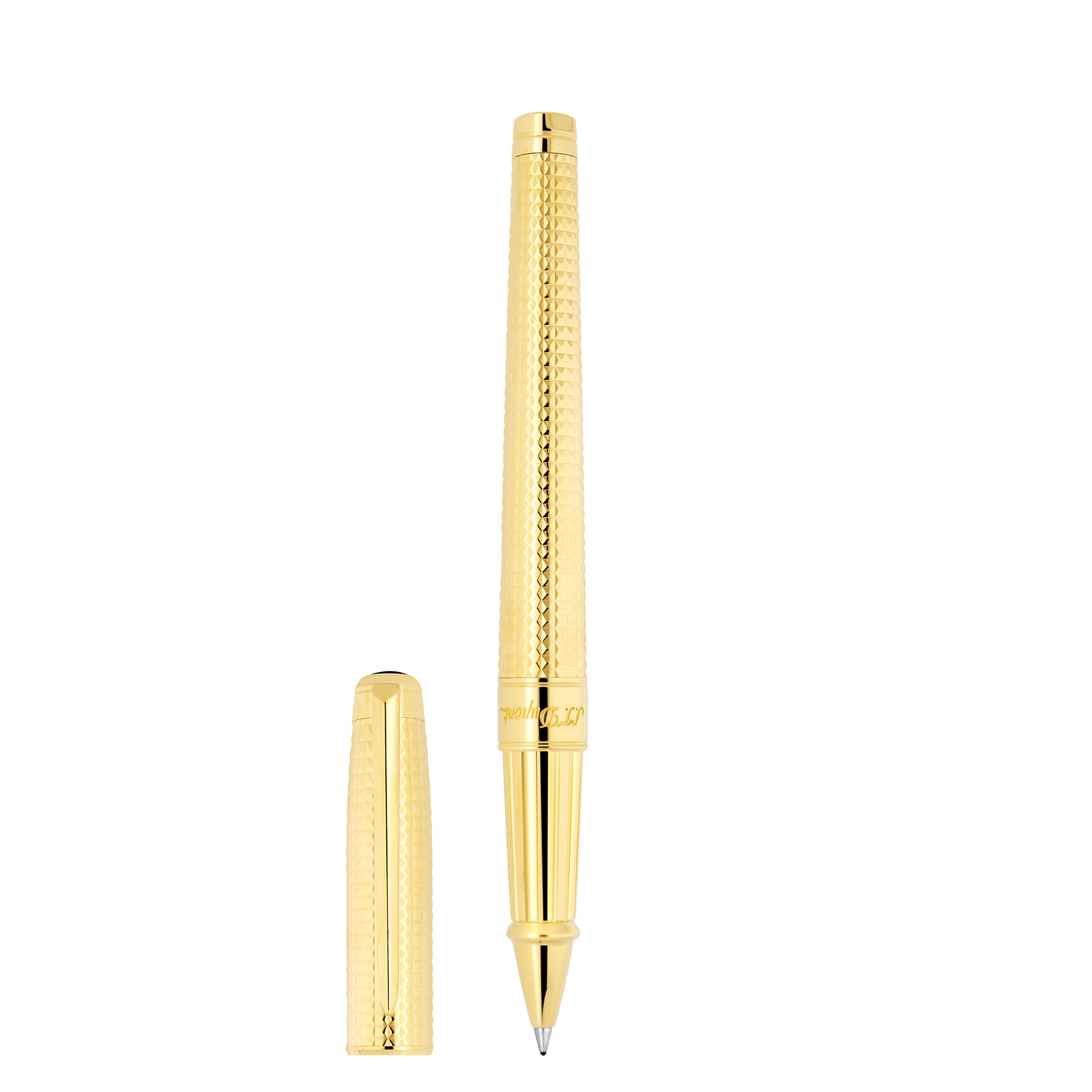 Rollerball punta grossa dorata