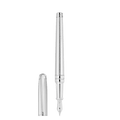 Penna stilografica Media argento