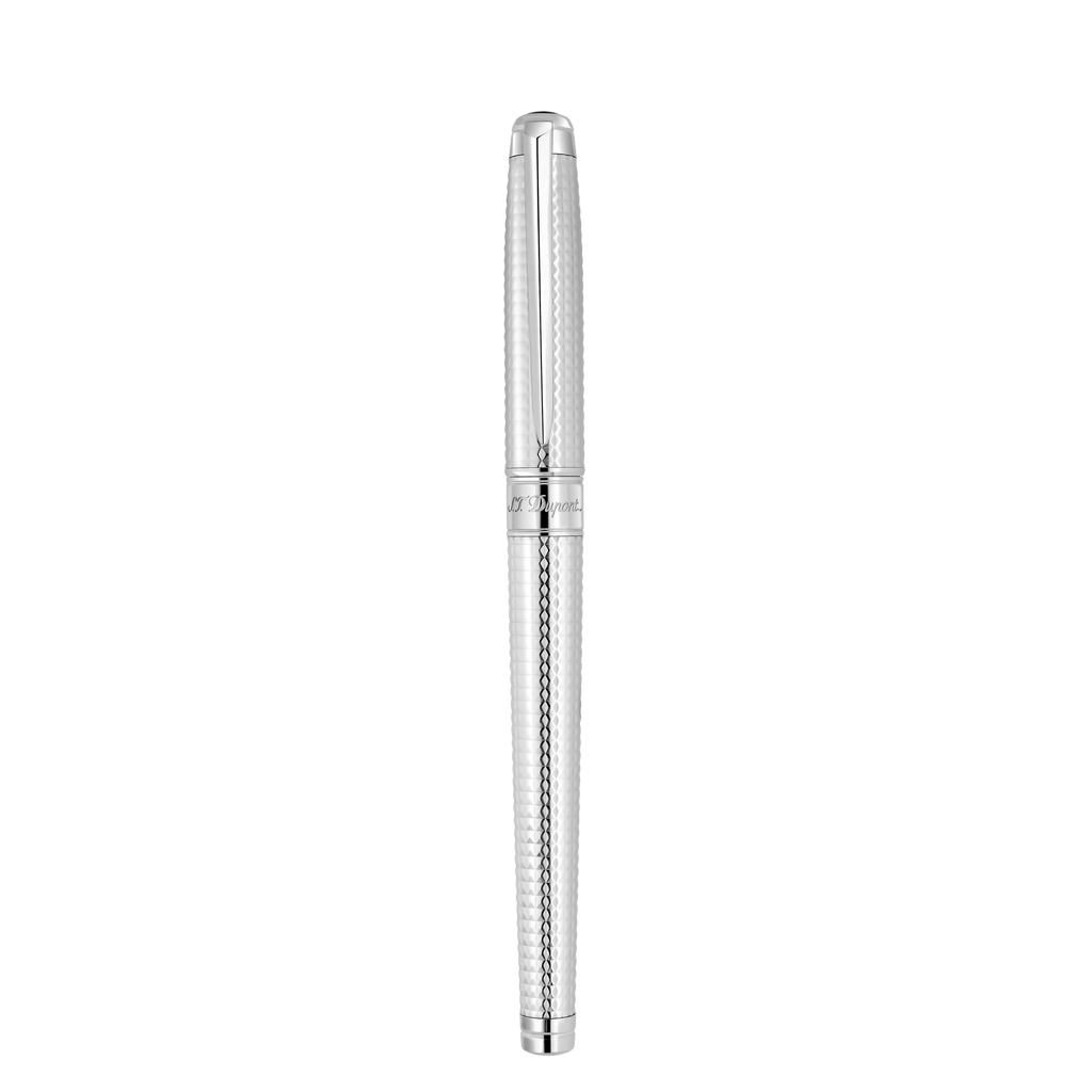 Penna stilografica Media argento
