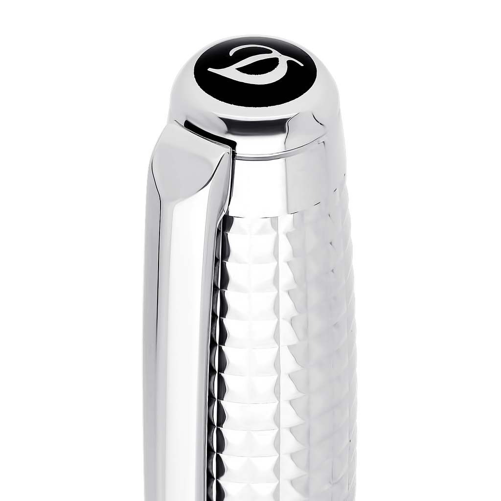 Penna roller media color argento